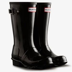 Hunter Big Kid’s Original Tall Gloss Rain Boots